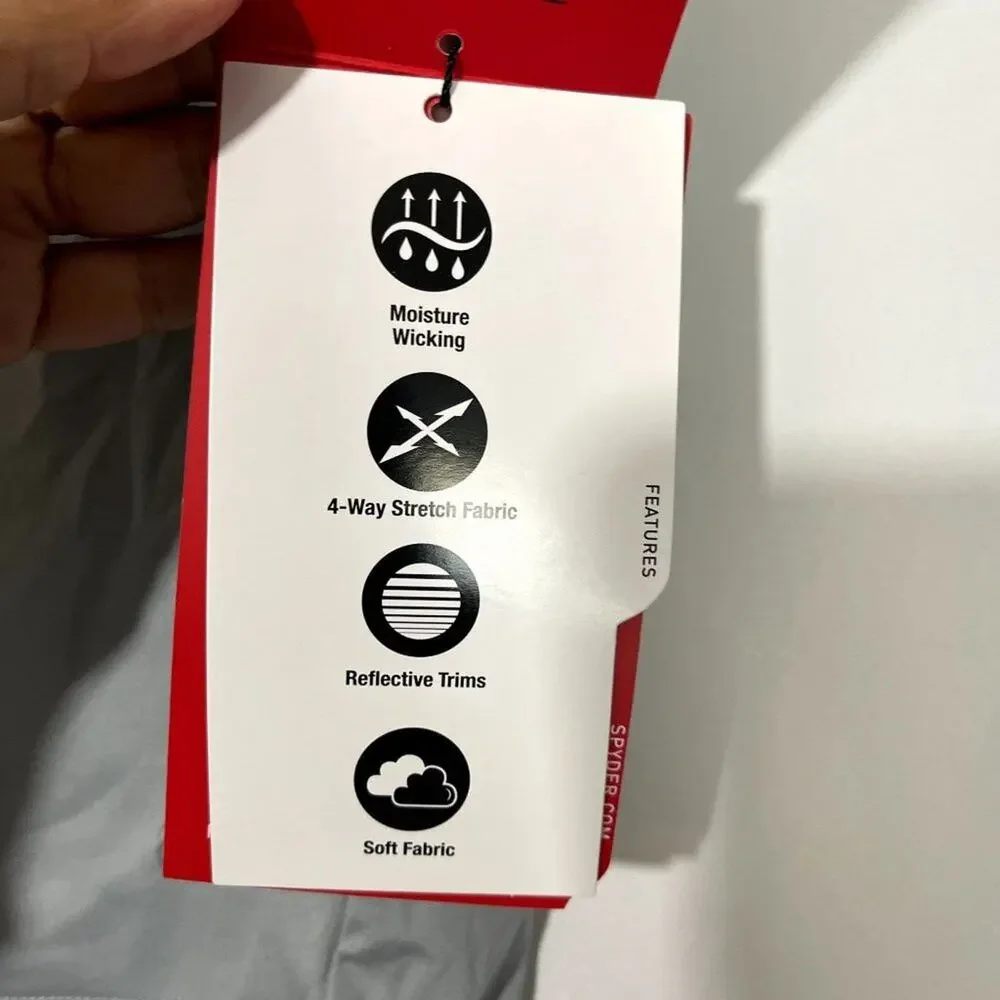 0332 NWT SPYDER ACTIVE ATHLETIC TOP - Picture 8 of 10